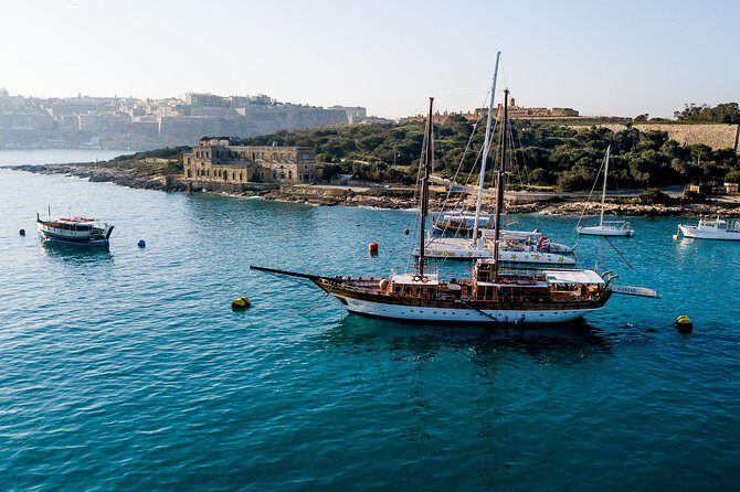 3 Island Cruise onboard Faith - Stop 2: Gozo Bay for Another Hour in the Water