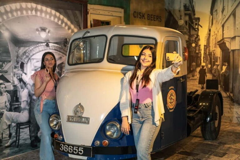 Birkirkara: The Farsons Brewery Entry Ticket and Beer Flight - The self-guided audio tour: moving through the 1950 brewery your way
