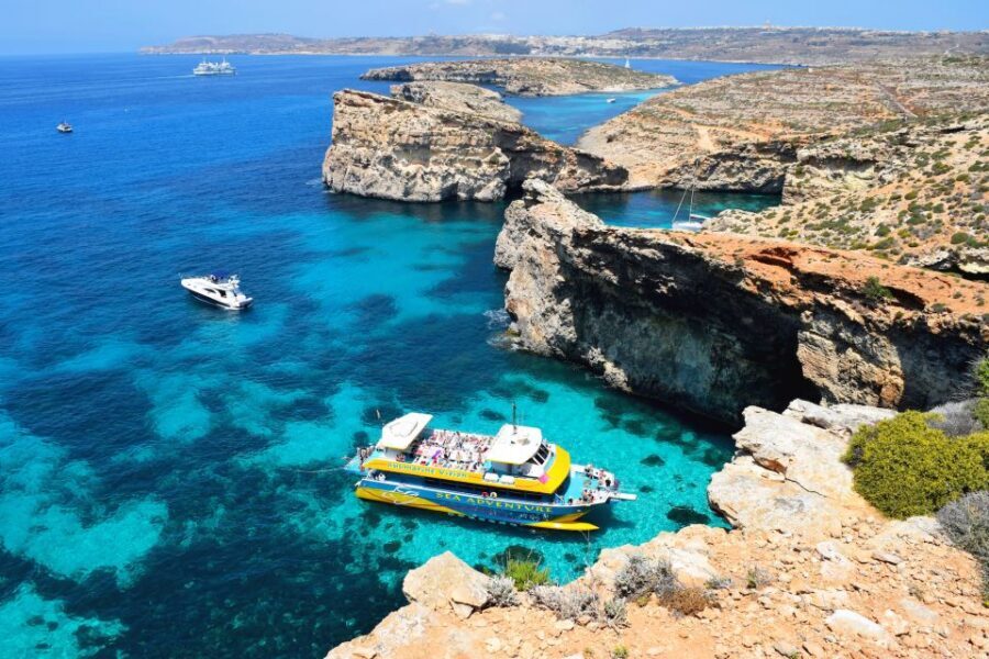 Comino: Blue Lagoon, Crystal Lagoon, and Seacaves Tour - Sunbeds and Timing: How to Get the Best Spot Without Stress