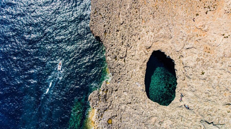 From Mellieħa: Coral Lagoon Kayak Rental - What you’ll see at Coral Lagoon: clear water, cave access, and the Little Armier feel