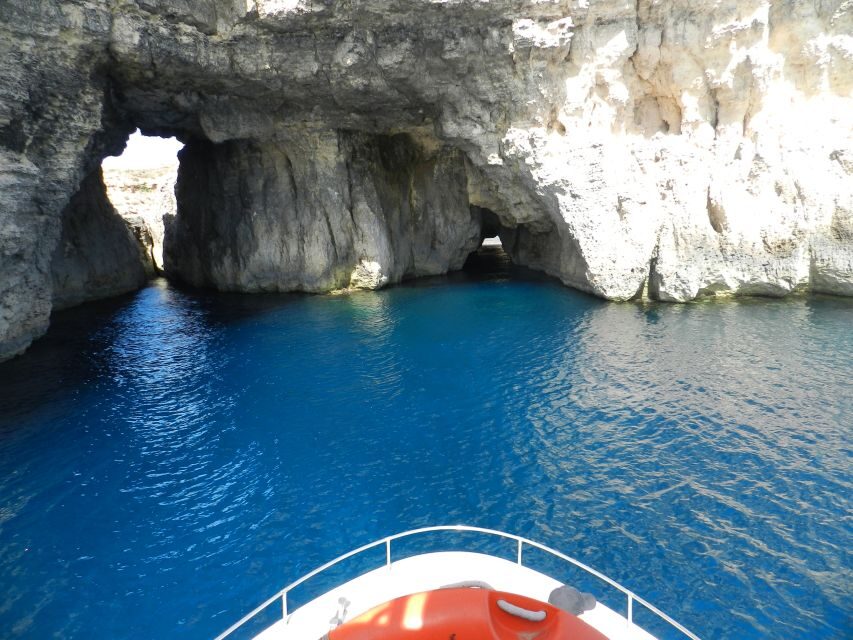 From Sliema: Comino, Crystal Lagoon, and Blue Lagoon Cruise - On board: waterslide, decks, and how to make the ride comfy