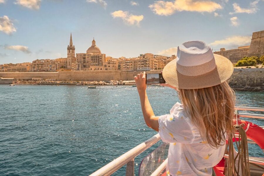 From Sliema: Valletta and the Three Cities Scenic Cruise - The catamaran ride: comfort, seating, and photo reality