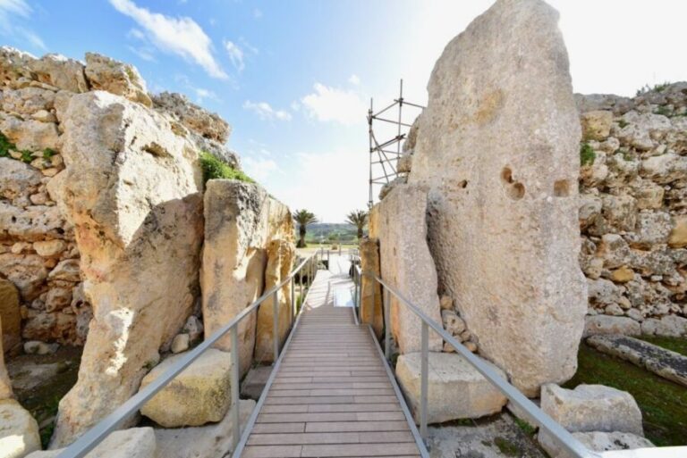 Gozo Full Day visiting Ggantija Temples, Salt Pans & Dwejra - Hotel pickup, ferry crossing, and keeping your day stress-free
