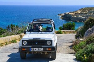 Malta: Comino Cruise and Jeep Tour with lunch and Transport - The Comino Cruise: Blue Lagoon, Caves, and Swim Breaks