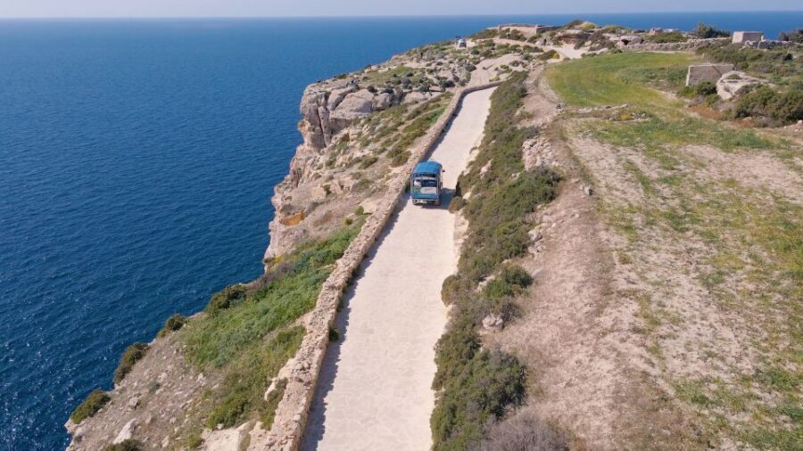 Malta: Gozo Full-Day Tuk-Tuk Tour and Lunch - Xewkija and the Rotunda of St John the Baptist: the “religion + views” start