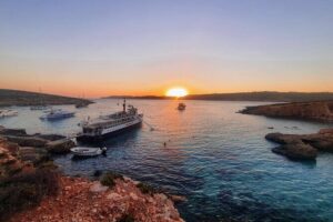 Malta Sunset Boat Tour: Bugibba to Comino Blue Lagoon Cruise - Bugibba to Malta’s north coast: what you’ll see from the boat