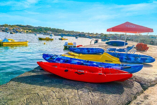 Malta: Ultimate Kayak Adventure - Sea Cave Time and Swim Breaks: How the Water Play Works