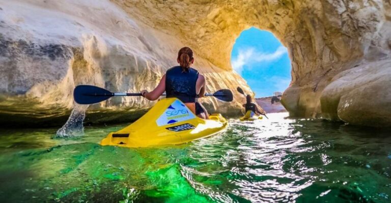 Malta: Ultimate Kayak Adventure - Your Self-Guided Route Along Malta’s Cliffs and Sea Caves