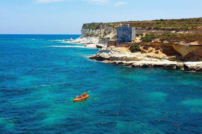 Malta: Ultimate Kayak Adventure - Your Self-Guided Route Along Malta’s Cliffs and Sea Caves