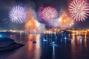 Malta: Valletta, Sliema, Bugibba Fireworks Festival Cruise - Getting to the boat: Bugibba or Sliema, plus the strict timing