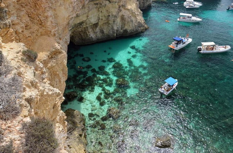 Mellieha: Round Comino, Blue Lagoon & Gozo Cruise with Water - Getting on board at Marfa Jetty (La Laguna) and making the 4 hours count