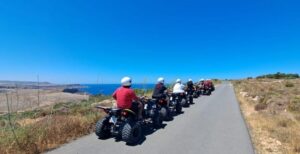 North Malta: Quad Bike Tour with Scenic Land, Sea & Swimming - Getting picked up in Malta and the 10-minute quad briefing
