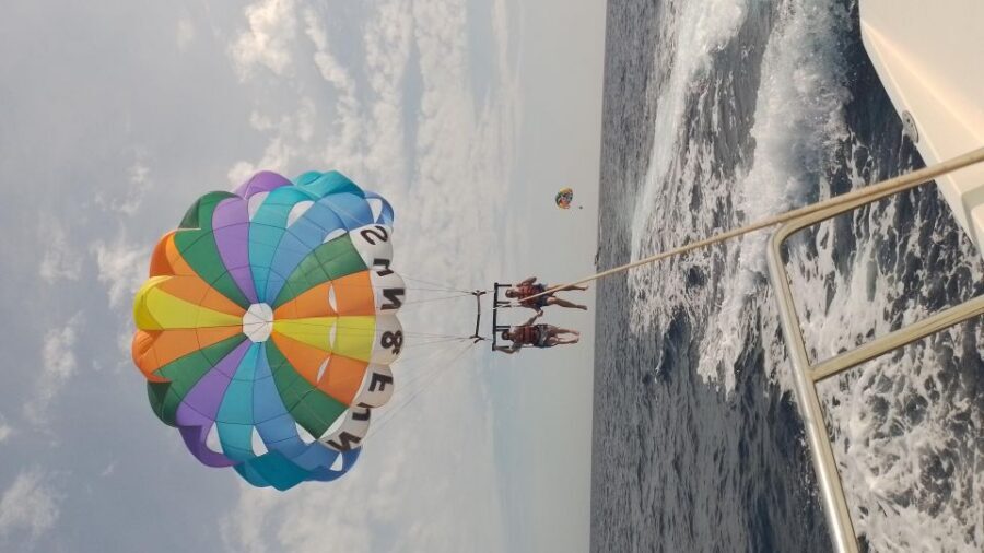St. Julian's: Malta Parasailing Adventure with Photos - Meeting up, gear fitting, and the quick safety briefing