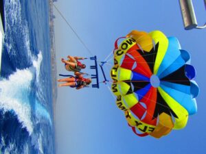 St. Julian's: Parasailing in Malta with Photos and Videos - The 500-foot parasailing flight: what it feels like