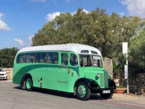 Valletta: Sunday Vintage Bus to Marsaxlokk - Where the Bus Starts: Valletta Pickup Near Triton Fountain